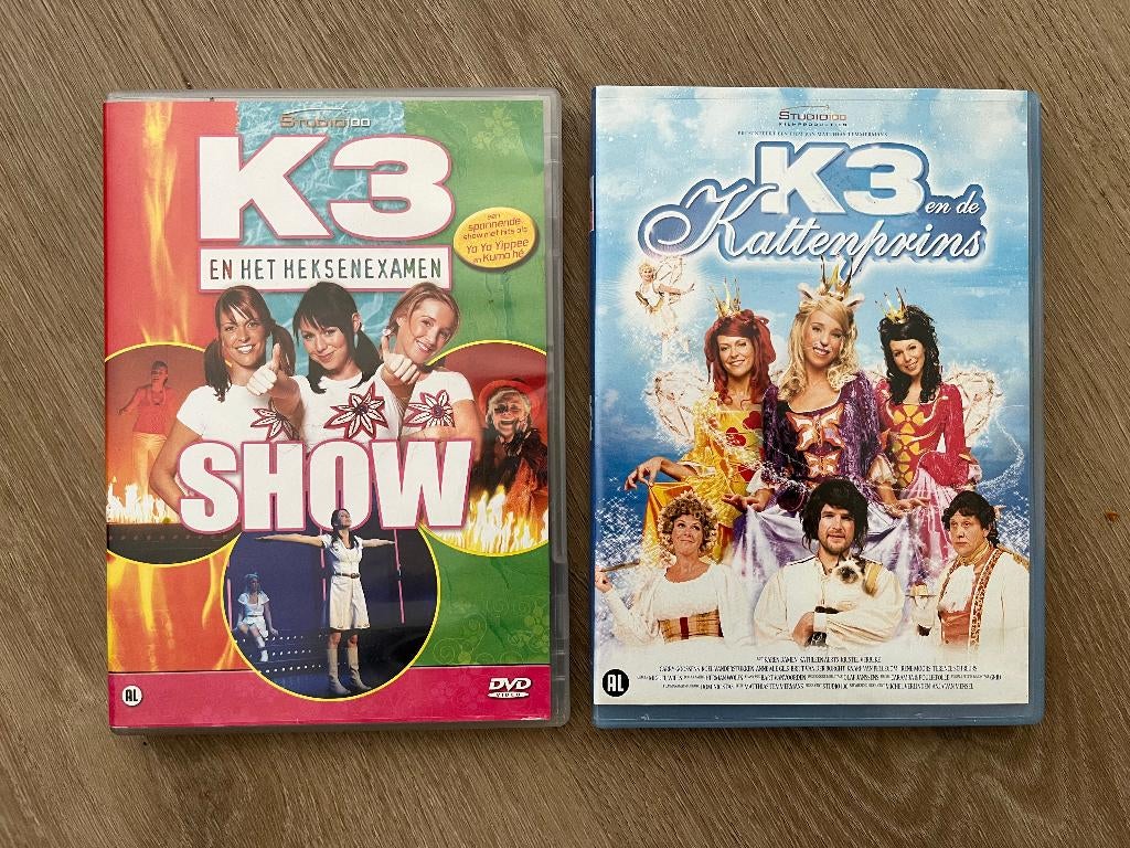 K 3  -  twee dvd's, Cd's en Dvd's, Alle leeftijden, Ophalen of Verzenden, Zo goed als nieuw