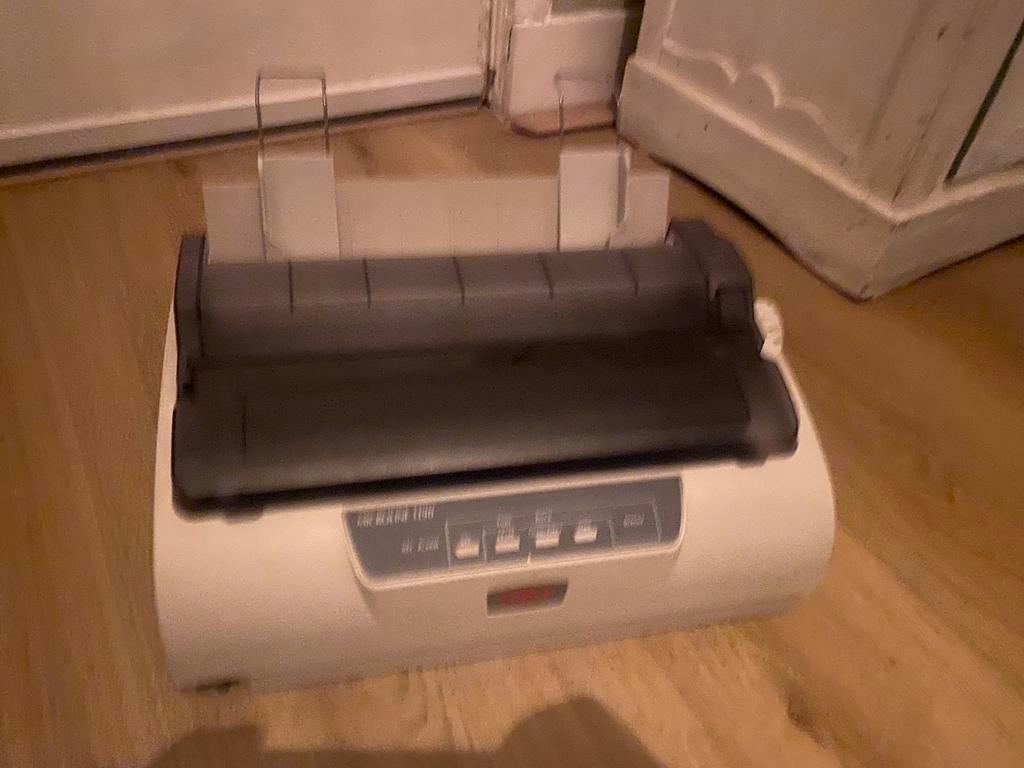 Oki microline 1190 dot matrix printer, Computers en Software, Printers, Zwart-en-wit printen, Gebruikt, Matrix-printer, Printer