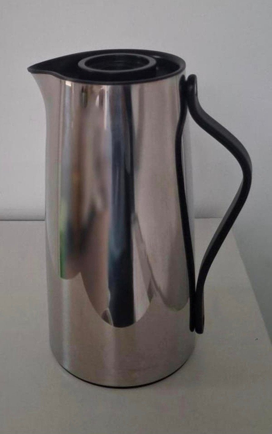 RvS Stelton thermoskan type Emma. Denemarken, Ophalen of Verzenden, Zo goed als nieuw