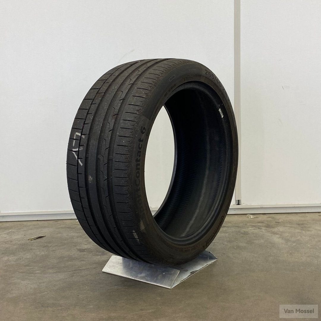 Continental SportContact 6 265/40/ZR20 XL 104Y, Gebruikt, -, 265 mm, -
