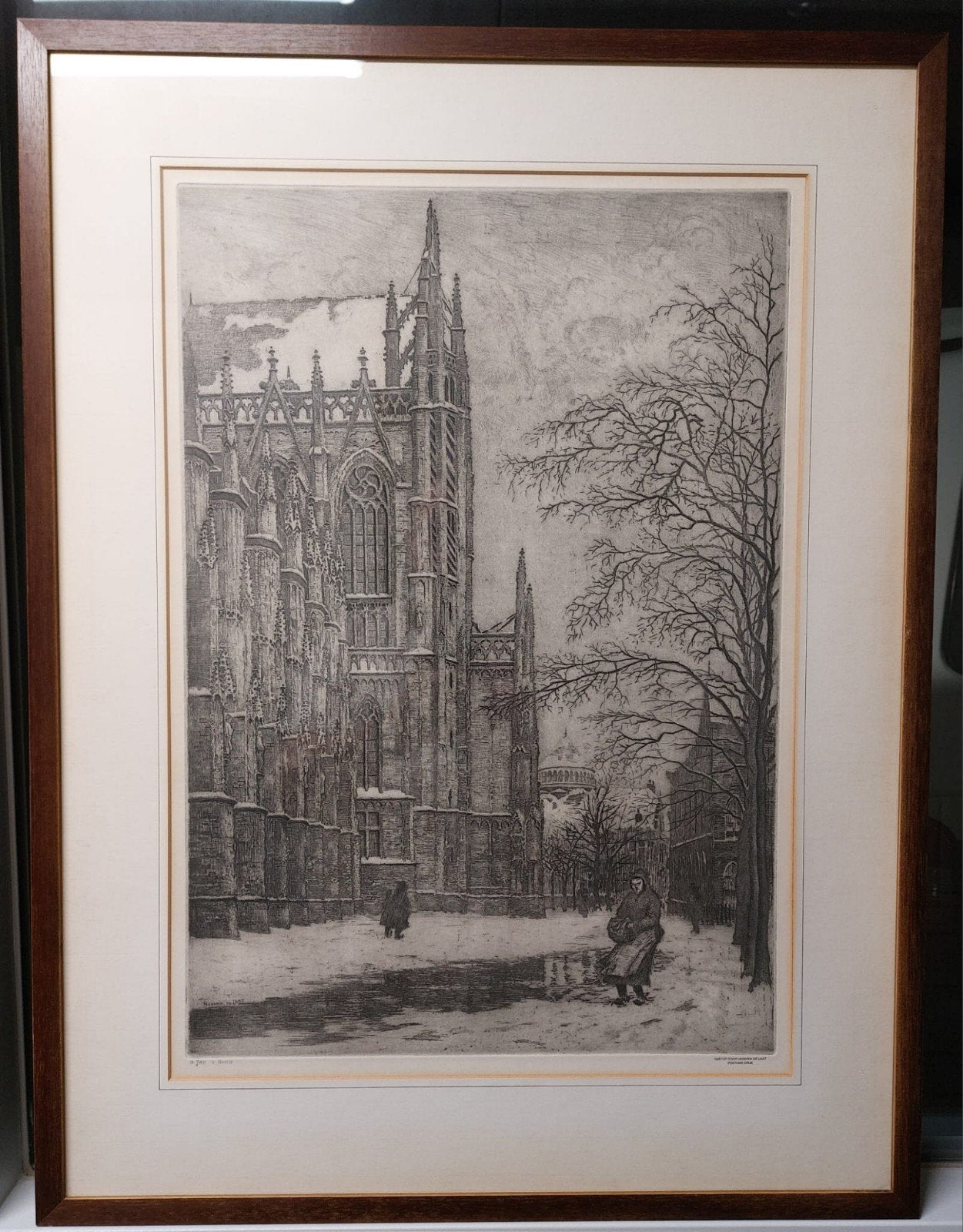 ST Jan s-Hertogenbosch, Antiek en Kunst, Kunst | Etsen en Gravures, Ophalen of Verzenden