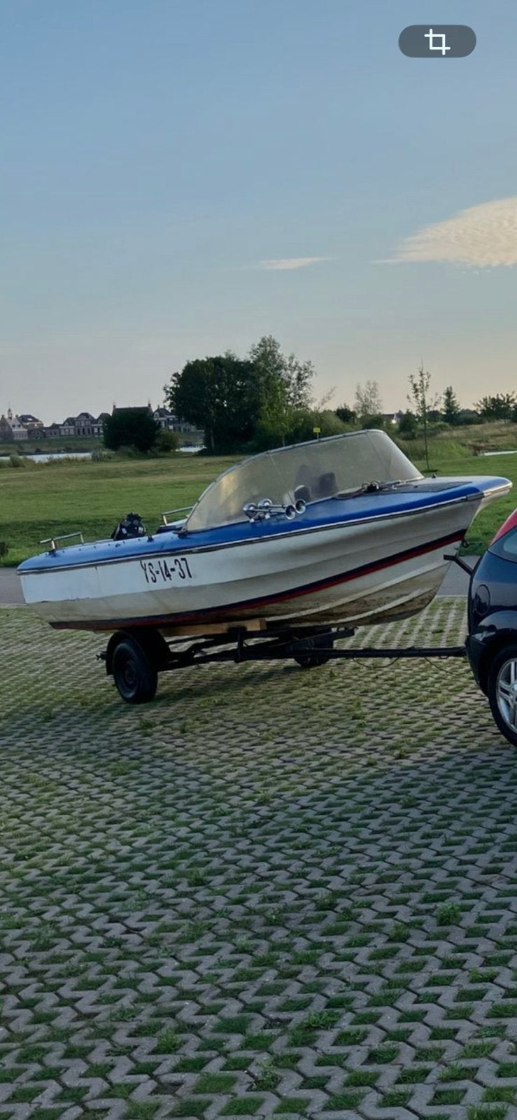 Speedboot te koop, opknapper, Mercury 25pk, 5.20/1.95 meter, Ophalen, Zo goed als nieuw, Overige typen, Motorboot