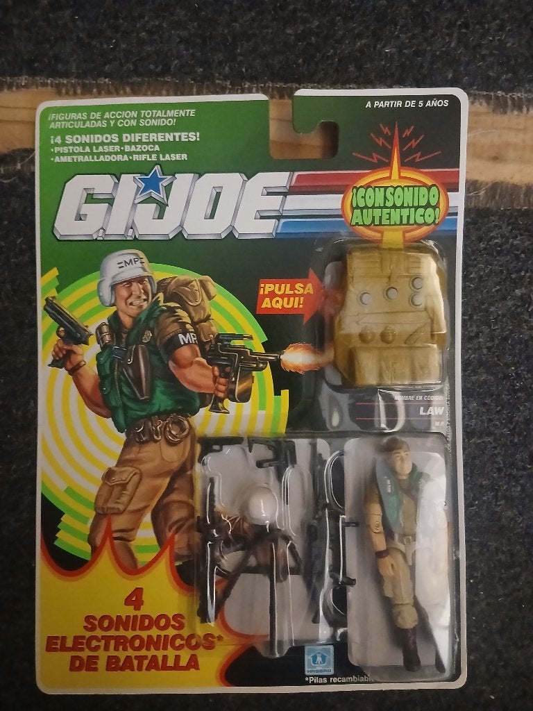 Gi  joe sonic fichters law moc spaanse kaart, Kinderen en Baby's, Speelgoed | Actiefiguren, Ophalen of Verzenden, Gebruikt