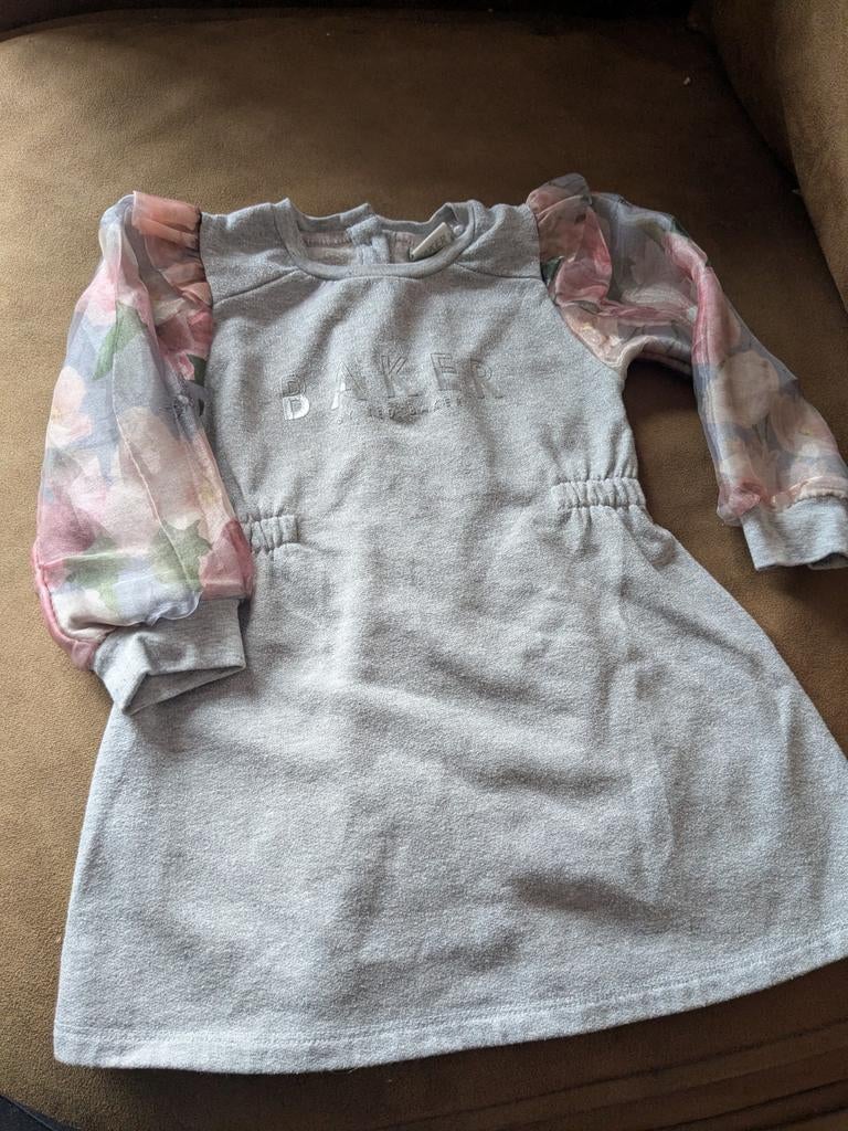 Ted Baker jurk maat 92 met bloemenmouwen, Kinderen en Baby's, Ophalen, Gebruikt, Jurk of Rok, Ted Baker