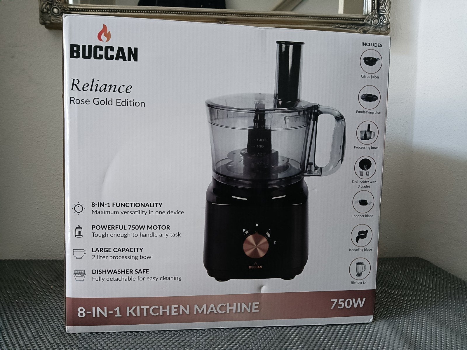 Keuken apparatuur, 4 liter of meer, Ophalen, Nieuw, 3 snelheden of meer