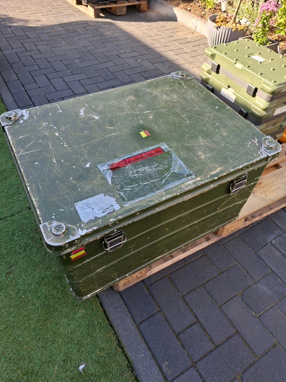 Aluminium kist 80x60x40 cm leger willys nekaf daf ya, Ophalen of Verzenden