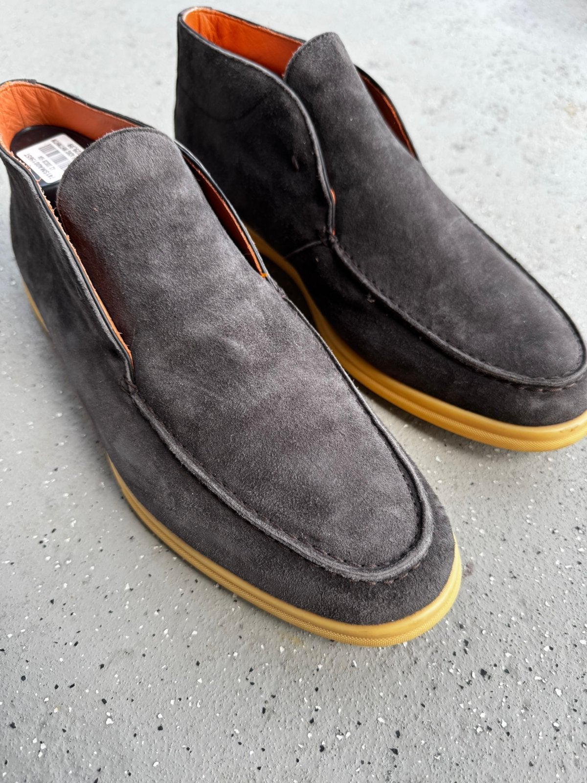 andrea ventura suède schoenen, Loafers, Bruin, Verzenden, Zo goed als nieuw