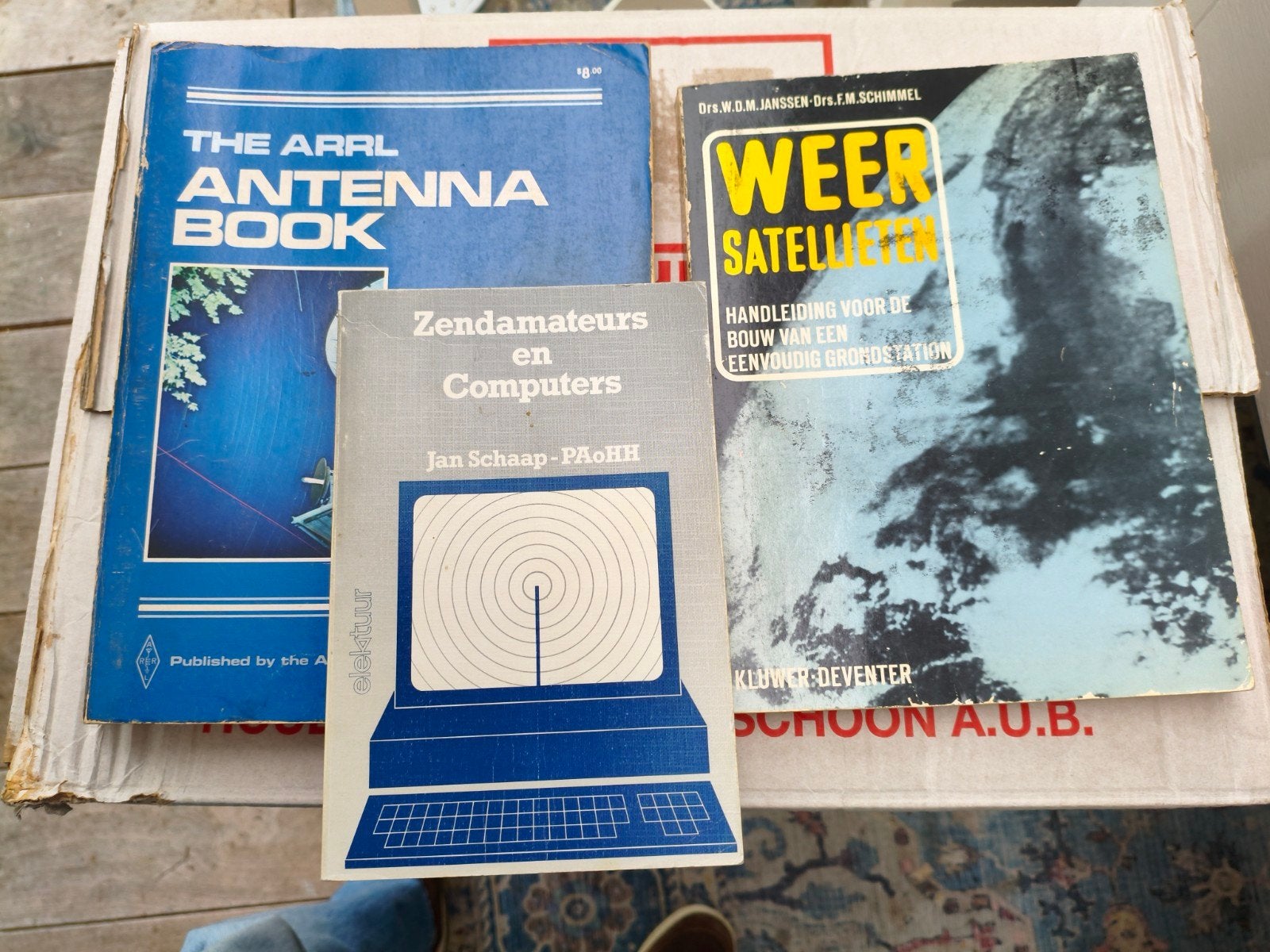 3 boeken voor de zendamateur en satellieten, Ophalen of Verzenden
