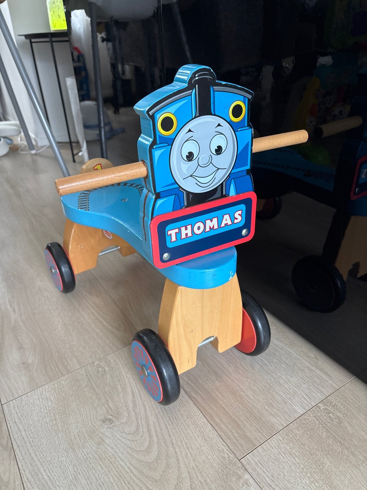Houten loopfiets Thomas de Trein, Kinderen en Baby's, Speelgoed | Thomas de Trein, Ophalen, Gebruikt