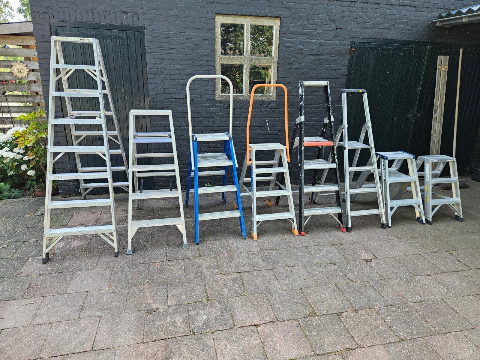 trappen van 3 tot 12 treden, Ophalen