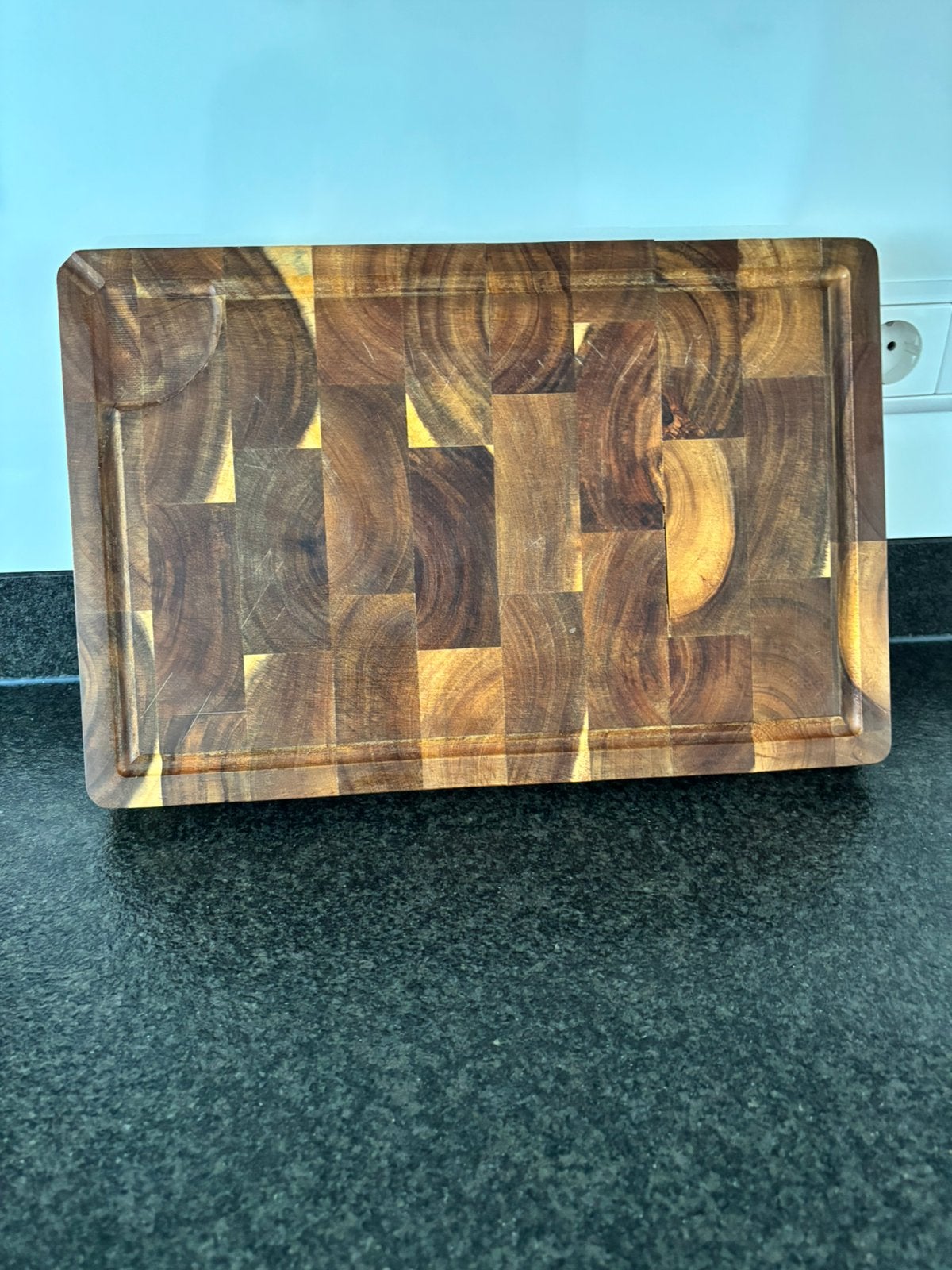Acacia houten snijplank, Ophalen, Gebruikt