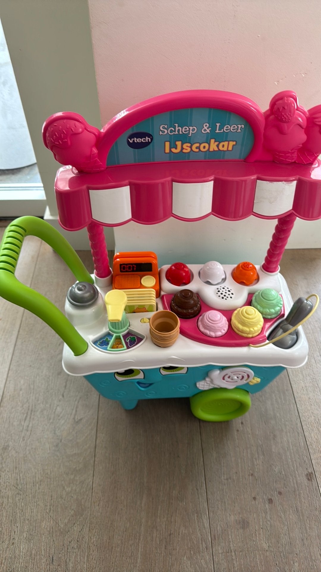 VTech Schep & Leer IJscokar, Ophalen, Gebruikt, Jongen of Meisje