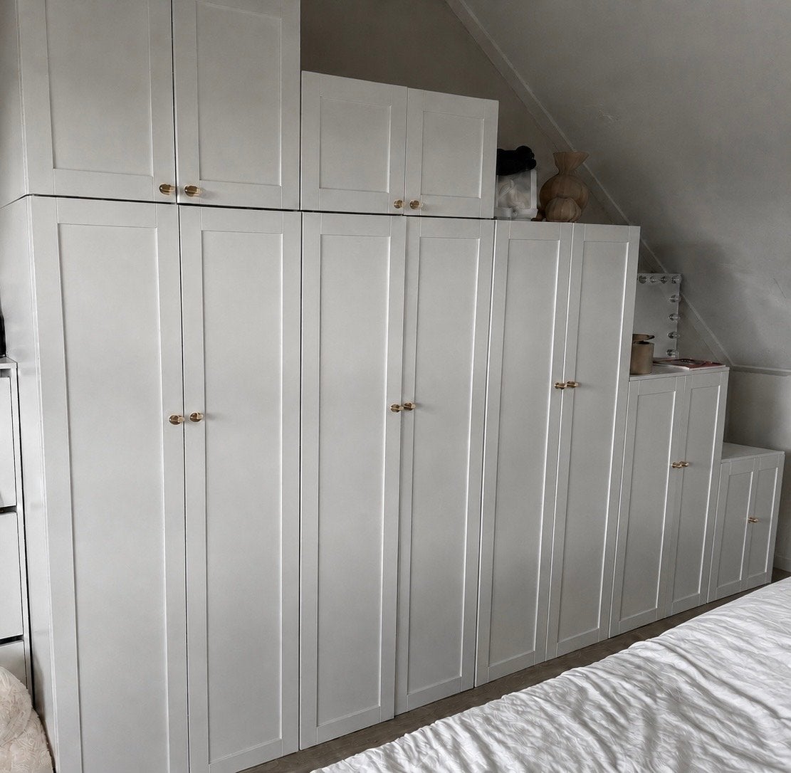 IKEA PLATSA kastenwand - 4 meter breed, 55 cm diep, Overige materialen, Gebruikt, 200 cm of meer, Ophalen of Verzenden