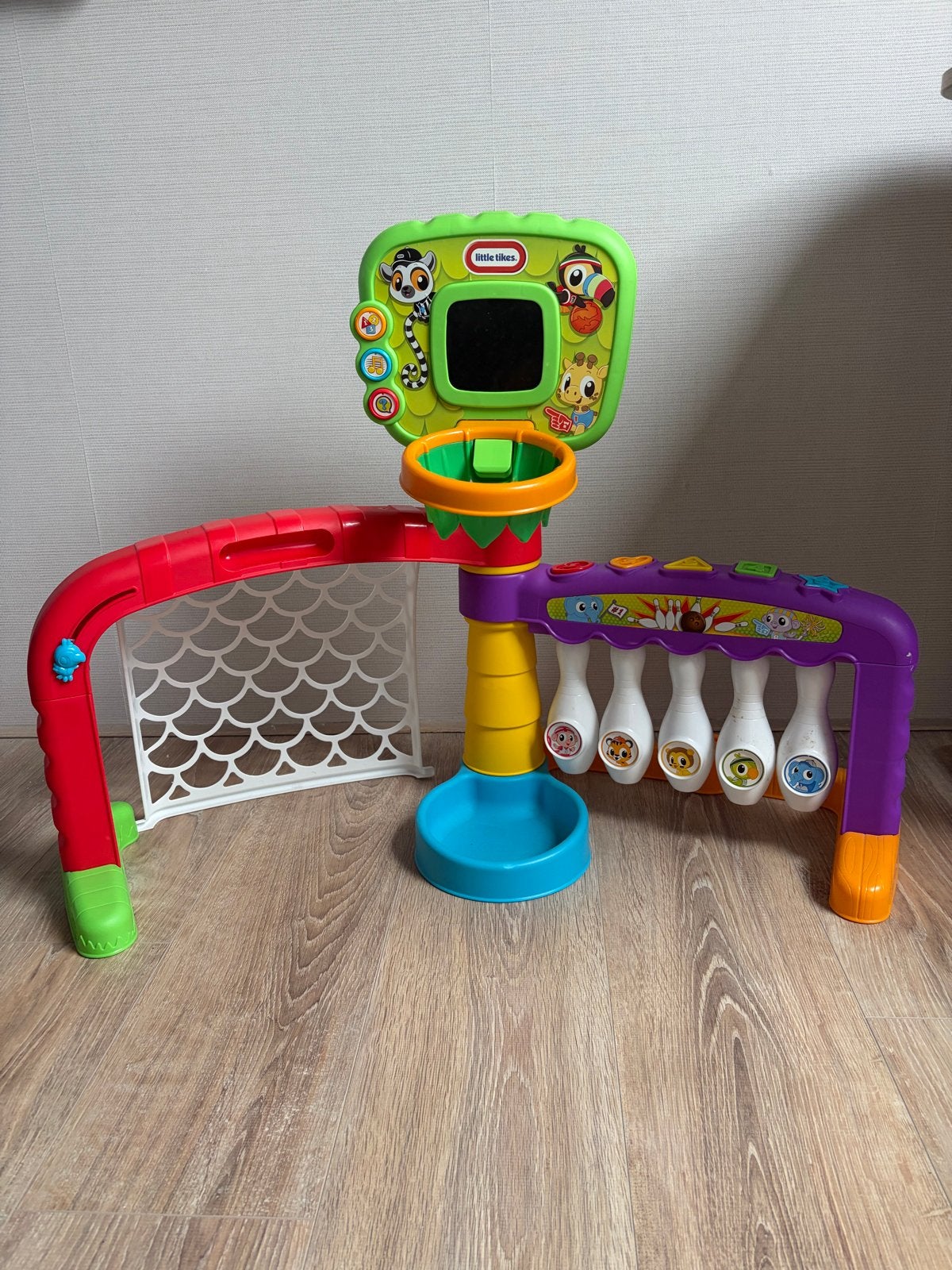 Little Tikes 3-in-1 Sportcentrum: Voetbal, Basketbal, Bowlin, Ophalen, Gebruikt, Overige typen