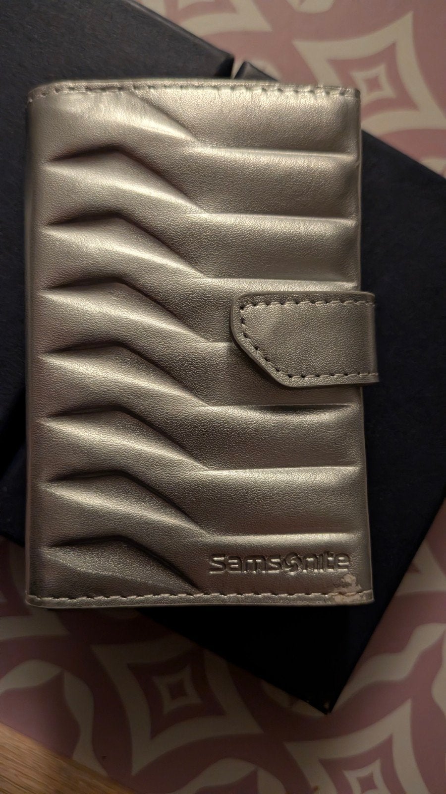 Samsonite RFID pashouder Alu fit zilver leer, Sieraden, Tassen en Uiterlijk, Portemonnees, Ophalen of Verzenden, Leer