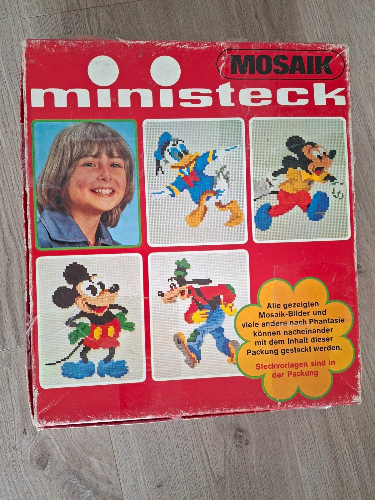 vintage ministeck disney, Hobby en Vrije tijd, Ministeck, Ophalen of Verzenden, Gebruikt, Overige typen