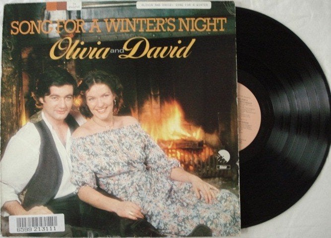 Olivia and David - Song for a winter's night, LP, Gebruikt, Ophalen of Verzenden, 12 inch