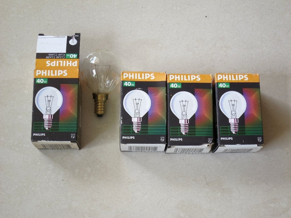 Philips gloeilampen 40W E14 helder, nieuw, Gloeilamp, Dimbaar, E14 (klein), Nieuw