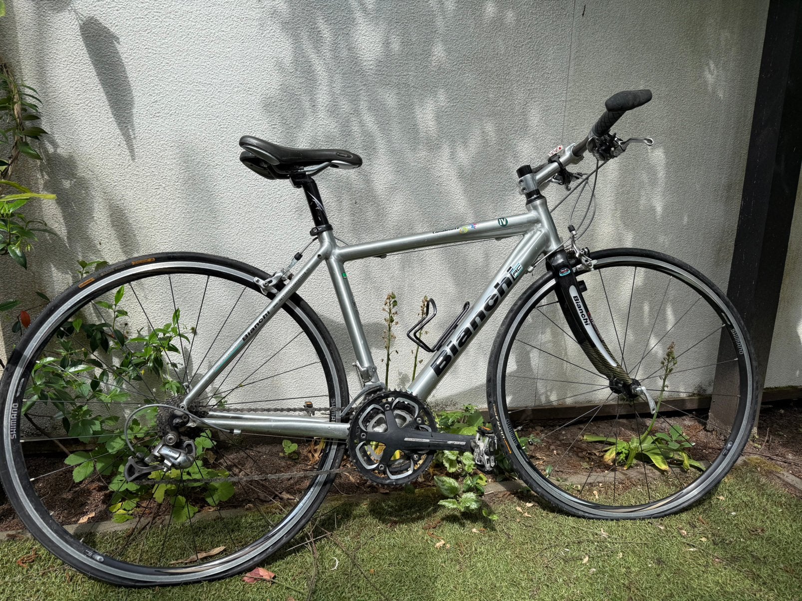 Racefiets Bianchi, Fietsen en Brommers, Fietsen | Racefietsen, Gebruikt, Aluminium, Meer dan 20 versnellingen, Ophalen