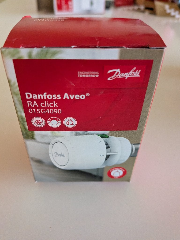 Danfoss thermostaatkop RA Aveo Type 015G4090; 5 stuks