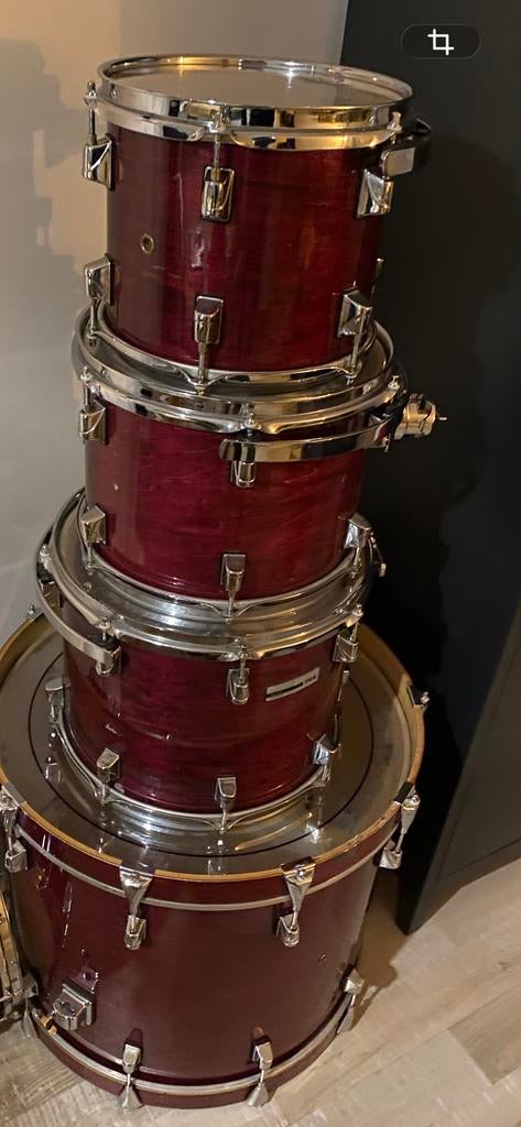 Taye TourPro Drumstel - 5-delig (22, 10, 12, 14), Muziek en Instrumenten, Drumstellen en Slagwerk, Ophalen of Verzenden, Gebruikt