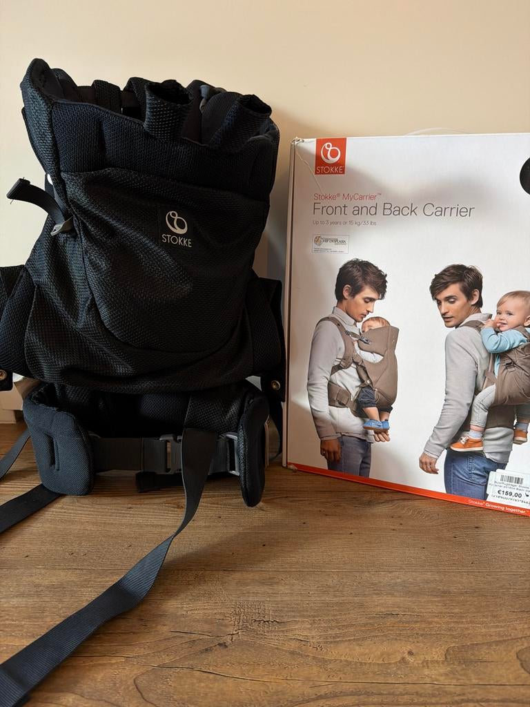 Stokke MyCarrier Draagzak - Buik en Rugdrager, Kinderen en Baby's, Babydragers en Draagdoeken, Overige merken, Buik of Rug, Ophalen of Verzenden