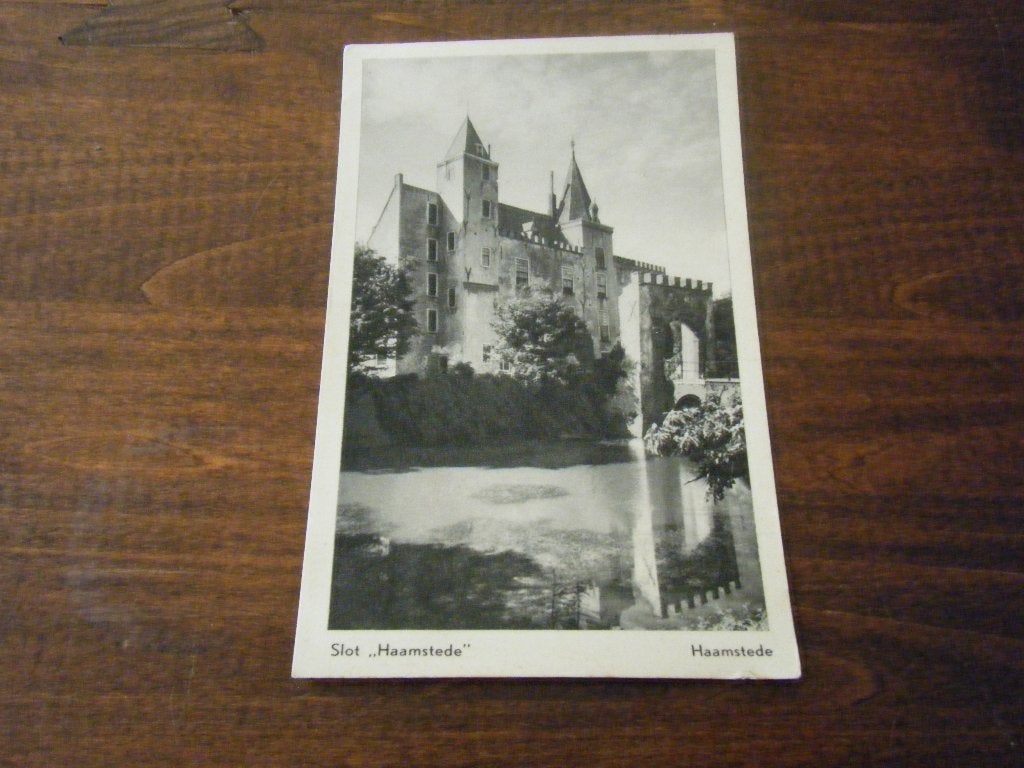P32 - Haamstede - Slot / Kasteel - Mooi/Oud 1, Verzamelen, Ansichtkaarten | Nederland, Ophalen of Verzenden, 1960 tot 1980, Zeeland