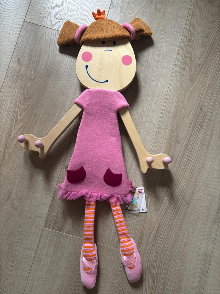 Leuke Kinderkapstok Meisje - HABA, Huis en Inrichting, Woonaccessoires | Kapstokken, Zo goed als nieuw, Kinderkapstok, Minder dan 100 cm