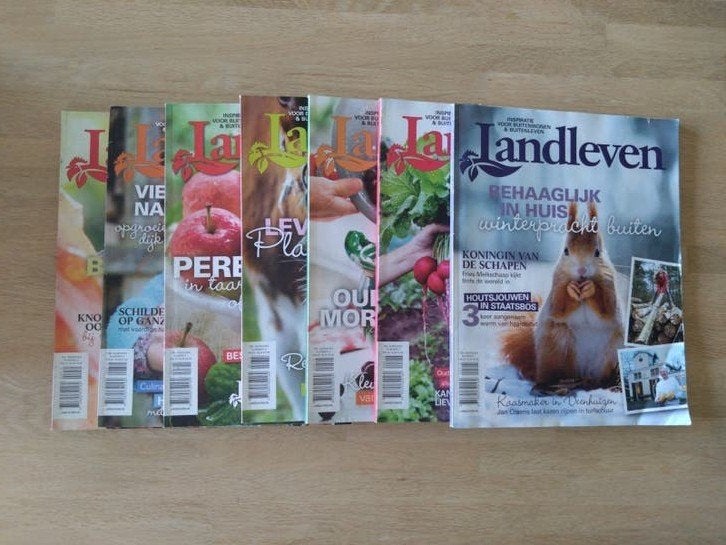 Landleven zeven tijdschriften uit 2015, Ophalen of Verzenden, Gelezen, Overige typen