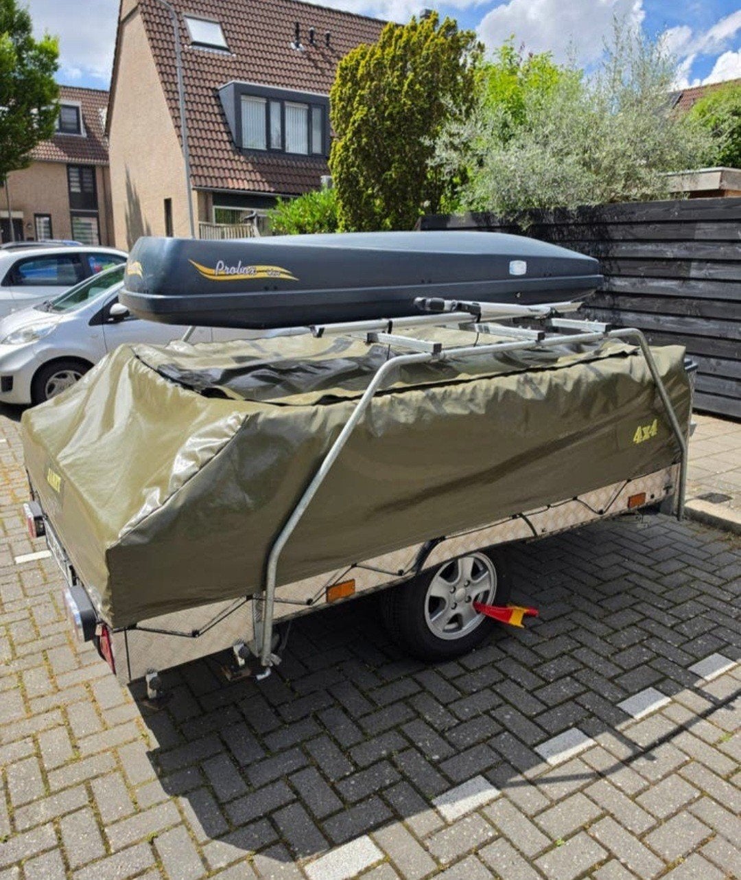 Afdekzeil Jamet Jametic vouwwagen, Ophalen, Gebruikt