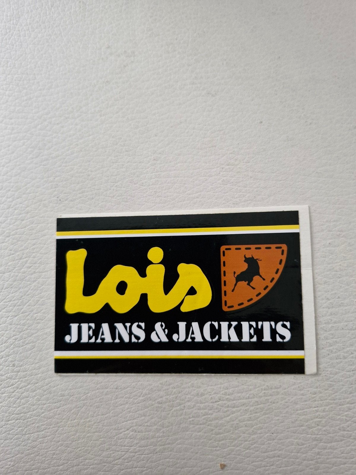 12102 Lois Jeans & Jackets Sticker, Verzamelen, Ophalen of Verzenden, Zo goed als nieuw, Merk