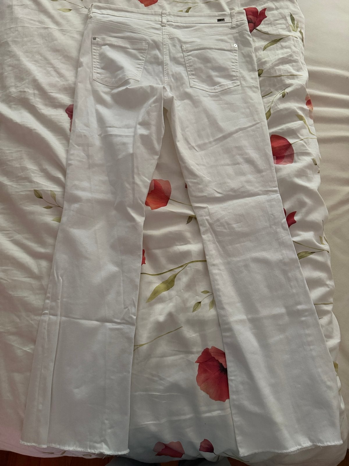 Cambio witte jeans Lola 44 in zeer nette staat, Wit, Maat 42/44 (L), Ophalen of Verzenden, Zo goed als nieuw