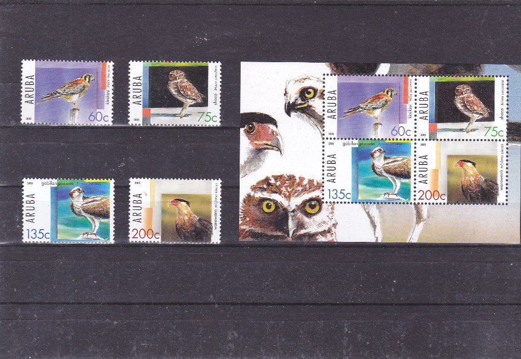 Aruba 343/47 Vogels 2005 (670), Verzenden, Postfris