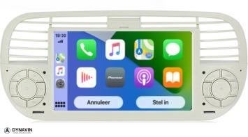 Radio Navigatie fiat 500 2012 apple carplay 64gb andriod 15