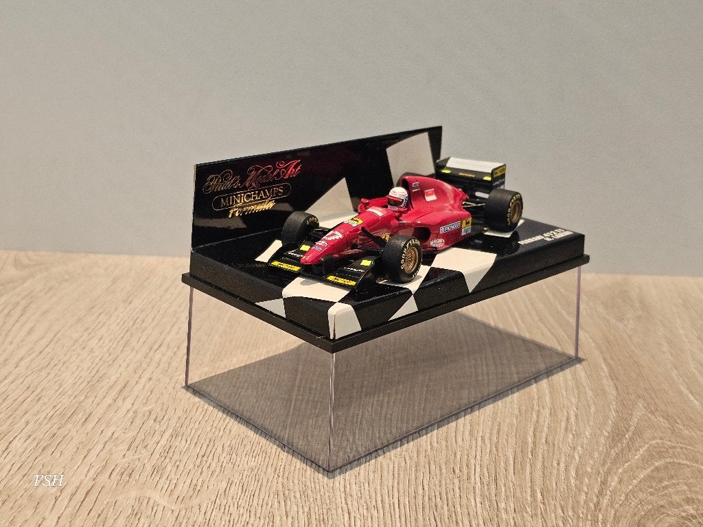 Ferrari 412 T1, Nicola Larini # 27, 1994, PMA/Minichamps., Ophalen of Verzenden, Zo goed als nieuw, Auto, MiniChamps