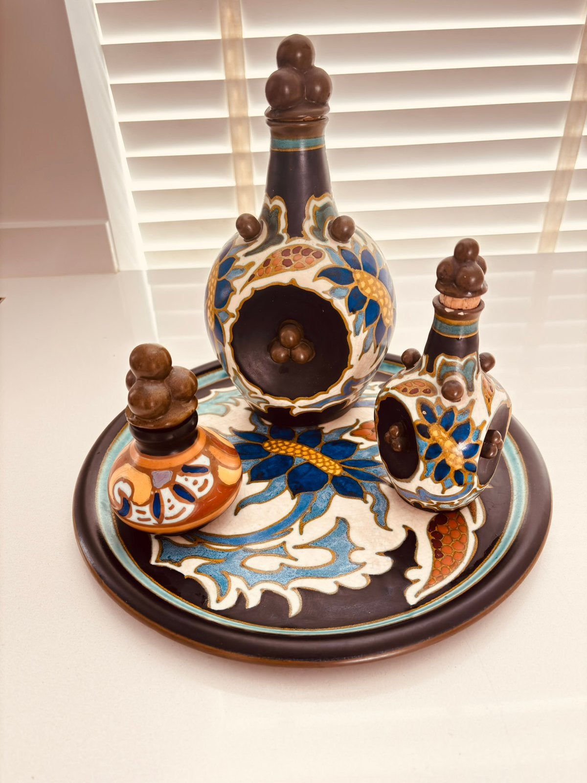 Vintage likeur set, Antiek en Kunst, Antiek | Keramiek en Aardewerk, Ophalen