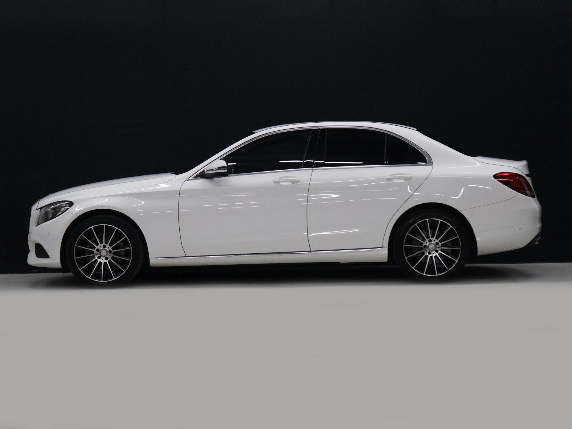 Mercedes-Benz C-Klasse 160 Premium [CRUISE CONTROL, STOELVER, Achterwielaandrijving, Gebruikt, 4 cilinders, Wit