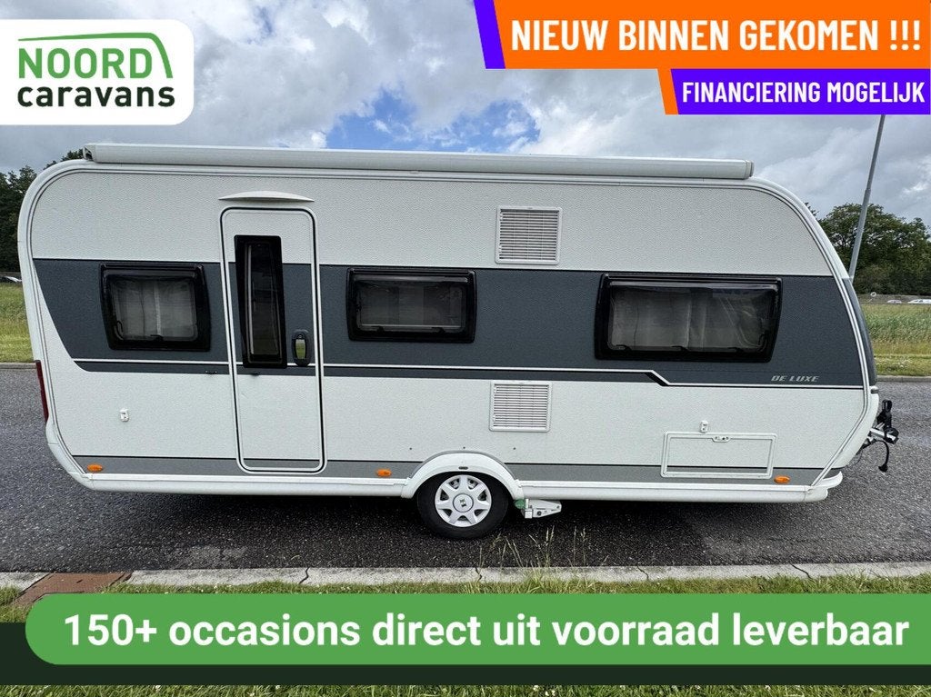 Hobby 495 UL DE LUXE, ENKELE BEDDEN, MOVER, CASS.LUIFEL, Caravans en Kamperen, Caravans, Mover, Rondzit, Hobby, 7 tot 8 meter