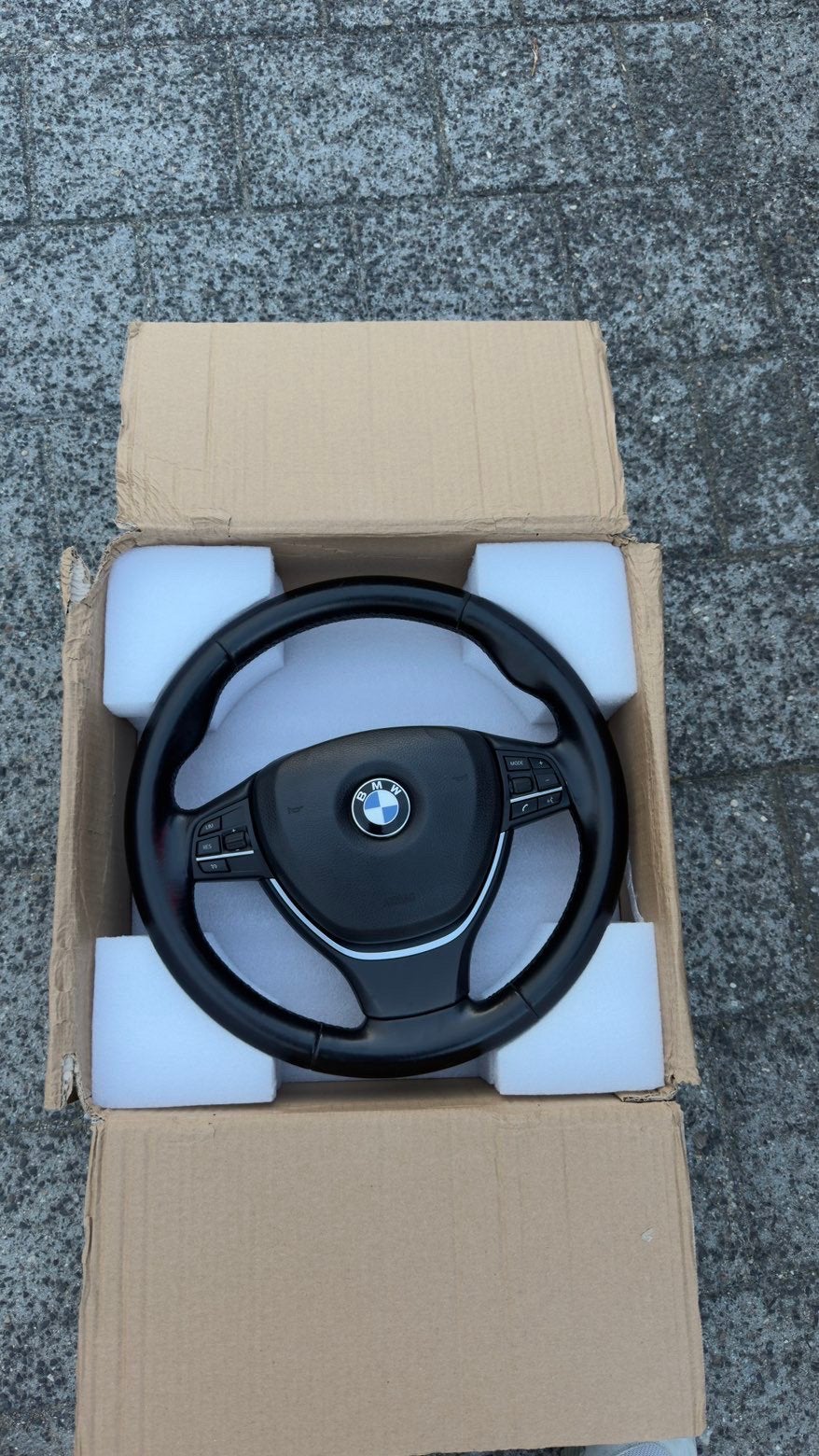 Bmw 5 serie stuur met airbag, Auto-onderdelen, Ophalen of Verzenden, Gebruikt, BMW