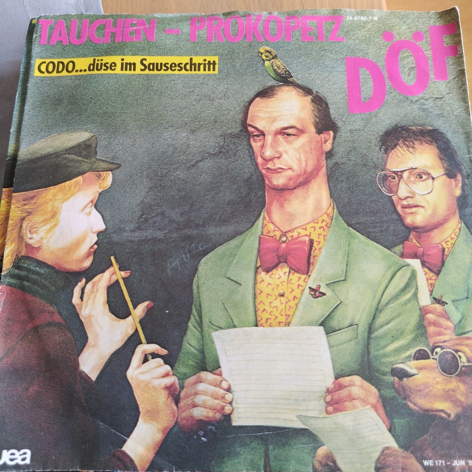 Tauchen-Prokopetz - Codo... düse im Sauseschritt Single, Ophalen of Verzenden, Gebruikt, 7 inch