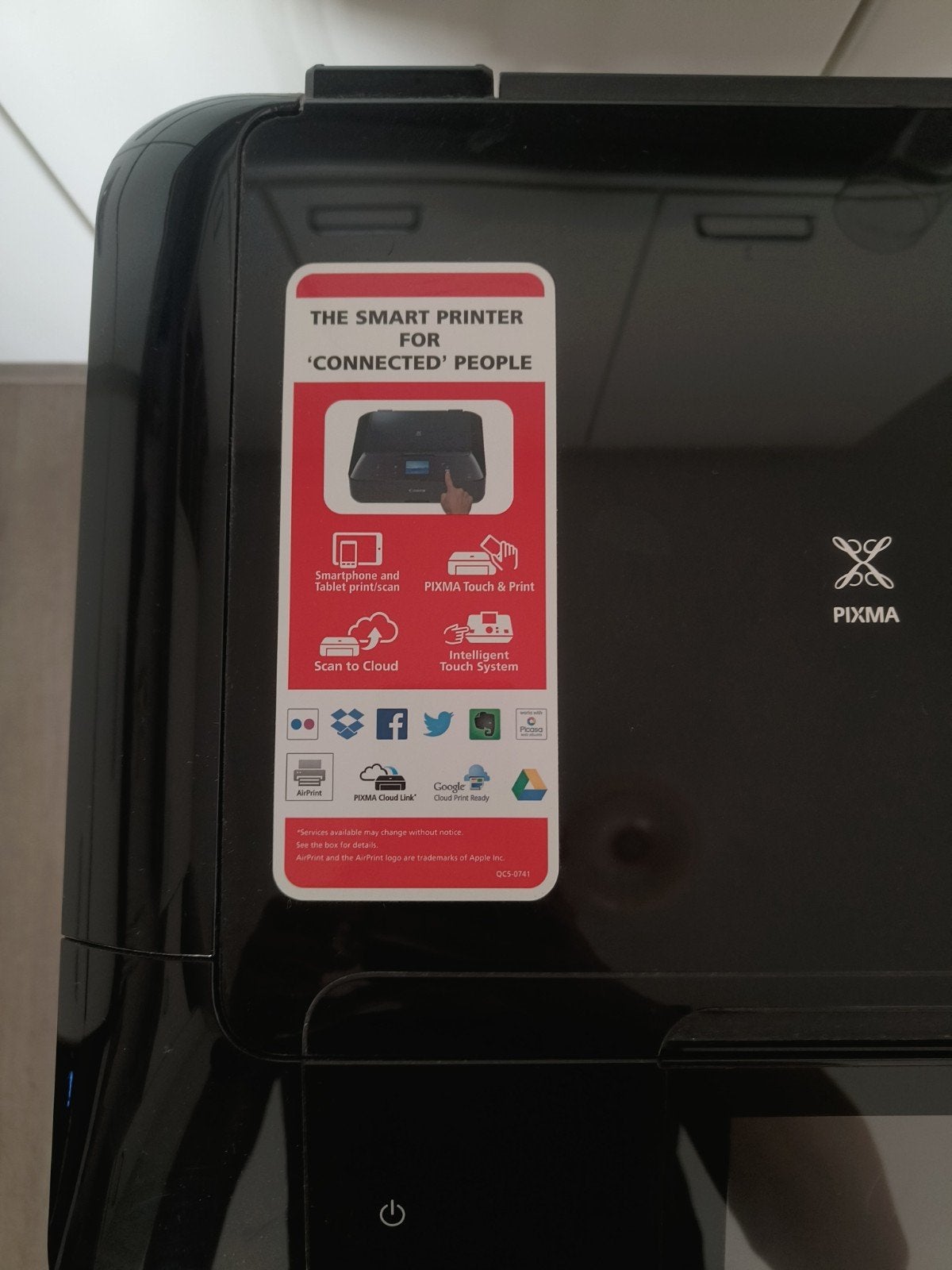 Canon PIXMA MG7550 All-in-one printer - Zo goed als nieuw, Computers en Software, Canon, Inkjetprinter, All-in-one, Draadloos