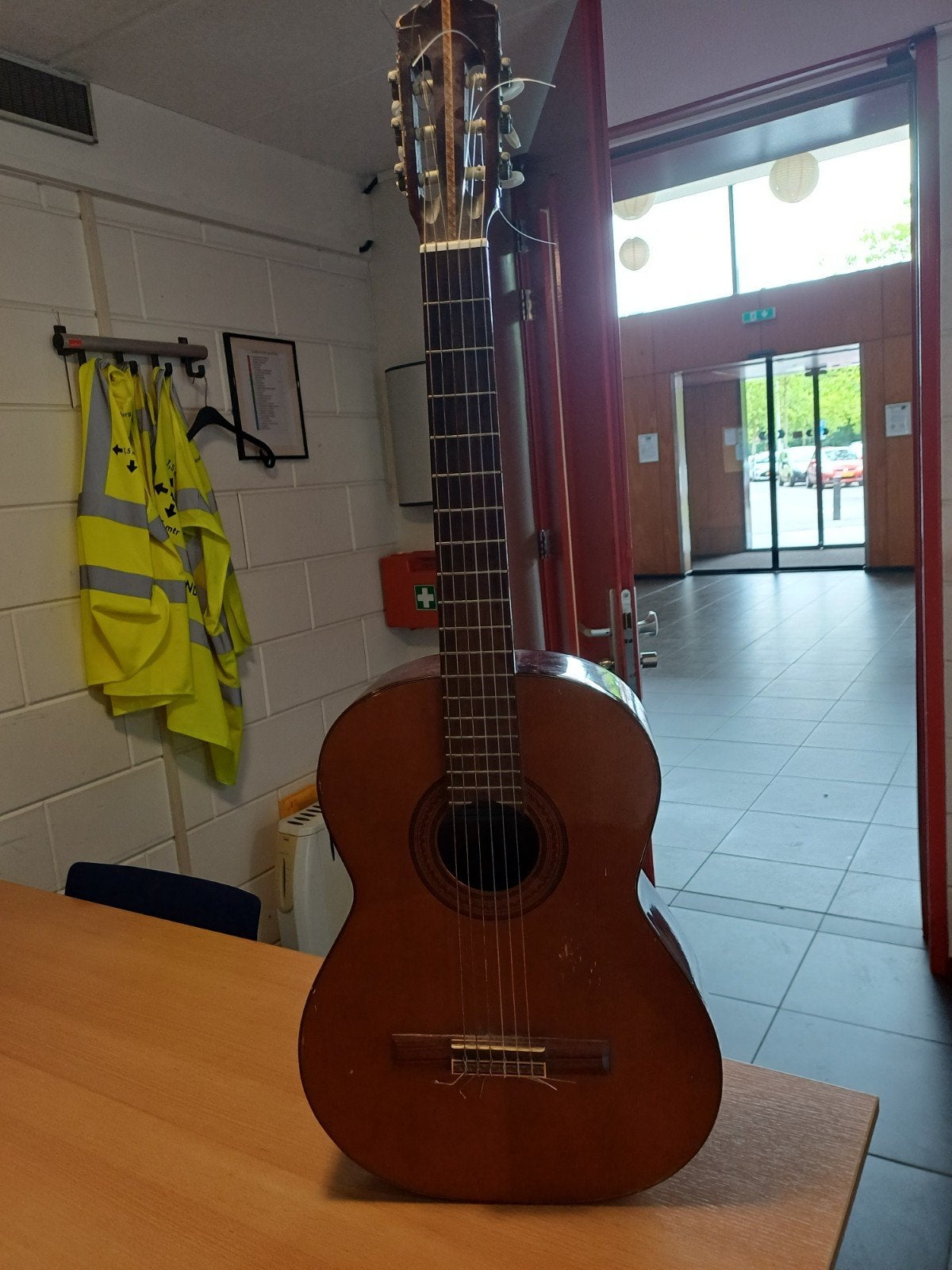 Gitaar, Ophalen of Verzenden, Gebruikt, Klassieke of Spaanse gitaar