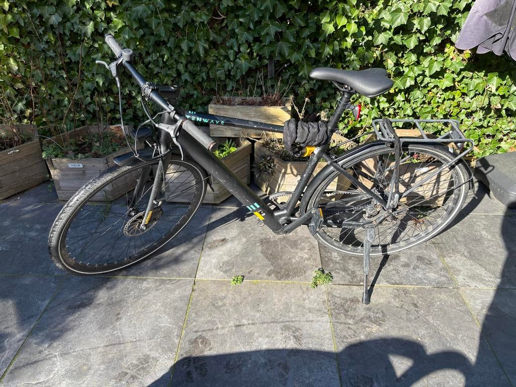Elektrische fiets tenways, Ophalen, Gebruikt, 30 tot 50 km per accu, Overige merken