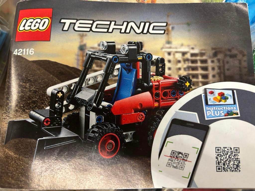 LEGO Technic 42116 Schranklader, Ophalen of Verzenden, Zo goed als nieuw, Complete set, Lego
