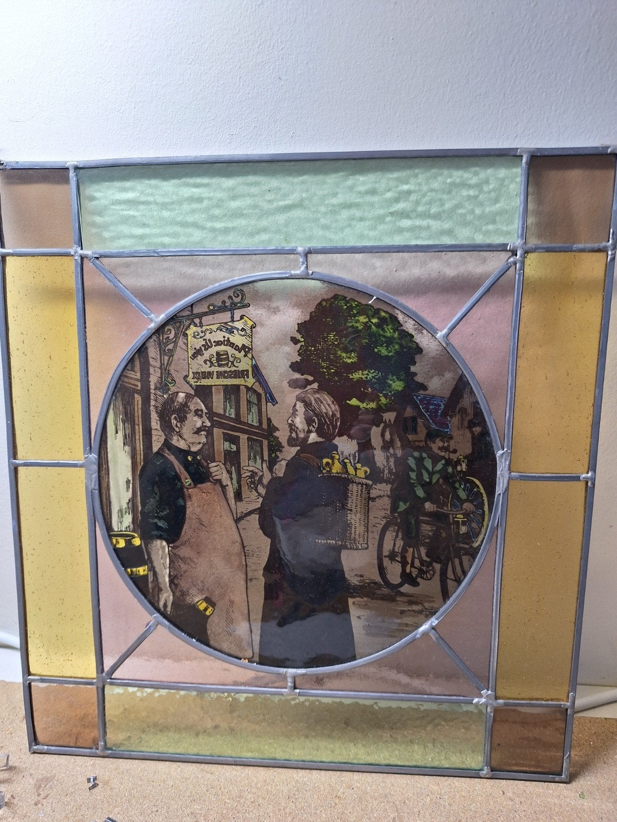 Te koop, Doe-het-zelf en Verbouw, Glas en Ramen, Ophalen, Minder dan 80 cm, Glas in lood, Minder dan 80 cm