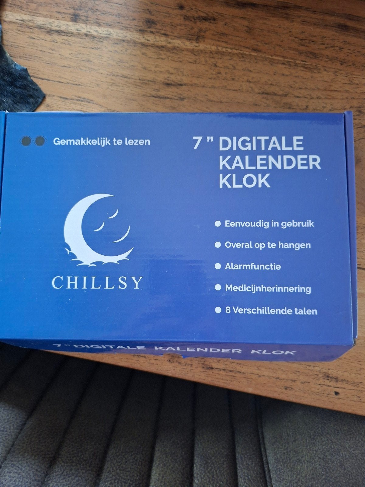 Dementie klok Digitale Kalender Klok - Nieuw in doos, Huis en Inrichting, Woonaccessoires | Klokken, Ophalen of Verzenden