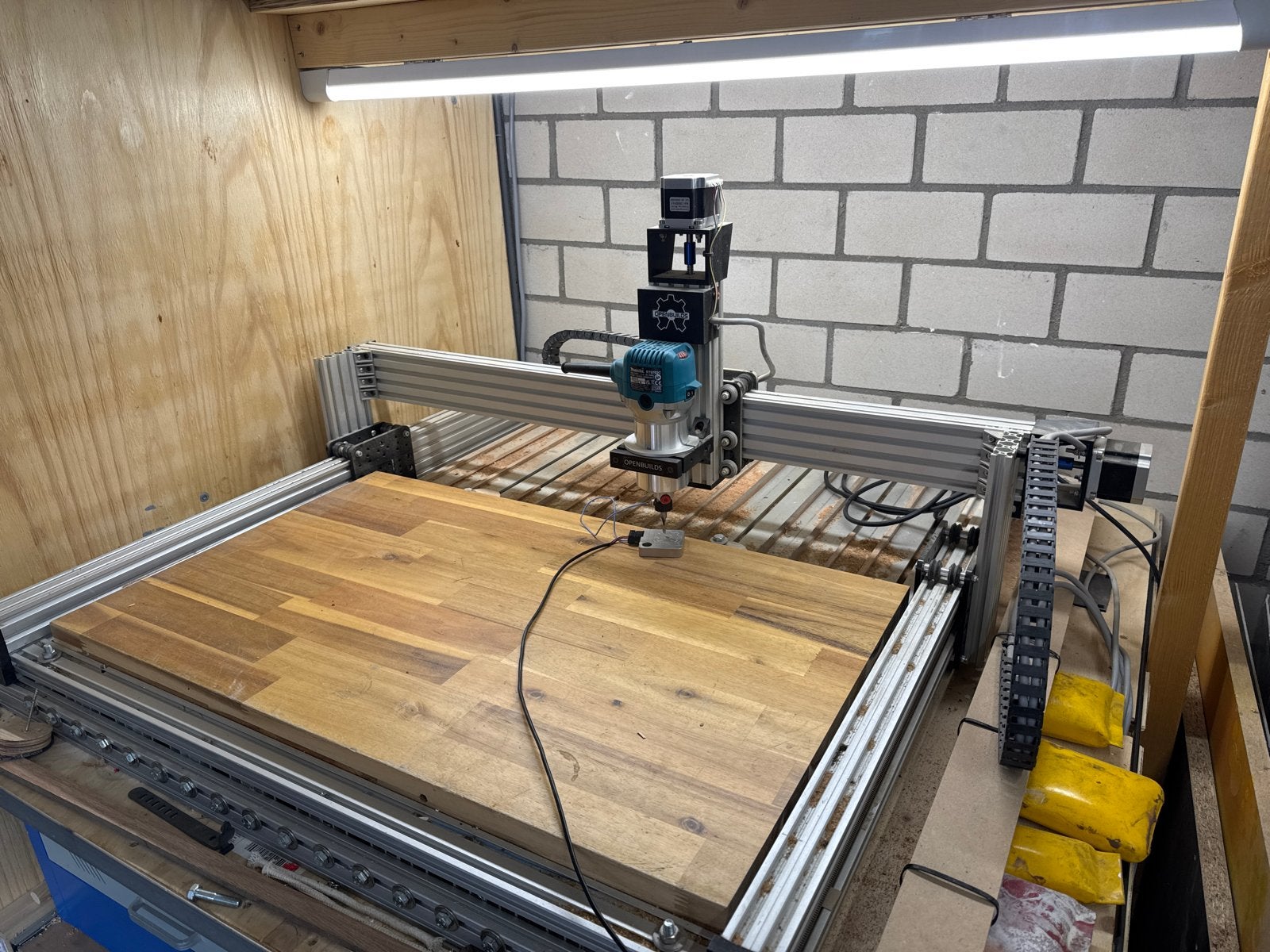 Openbuilds 1010 CNC freesmachine, Ophalen, Gebruikt, Elektrisch, Overige soorten
