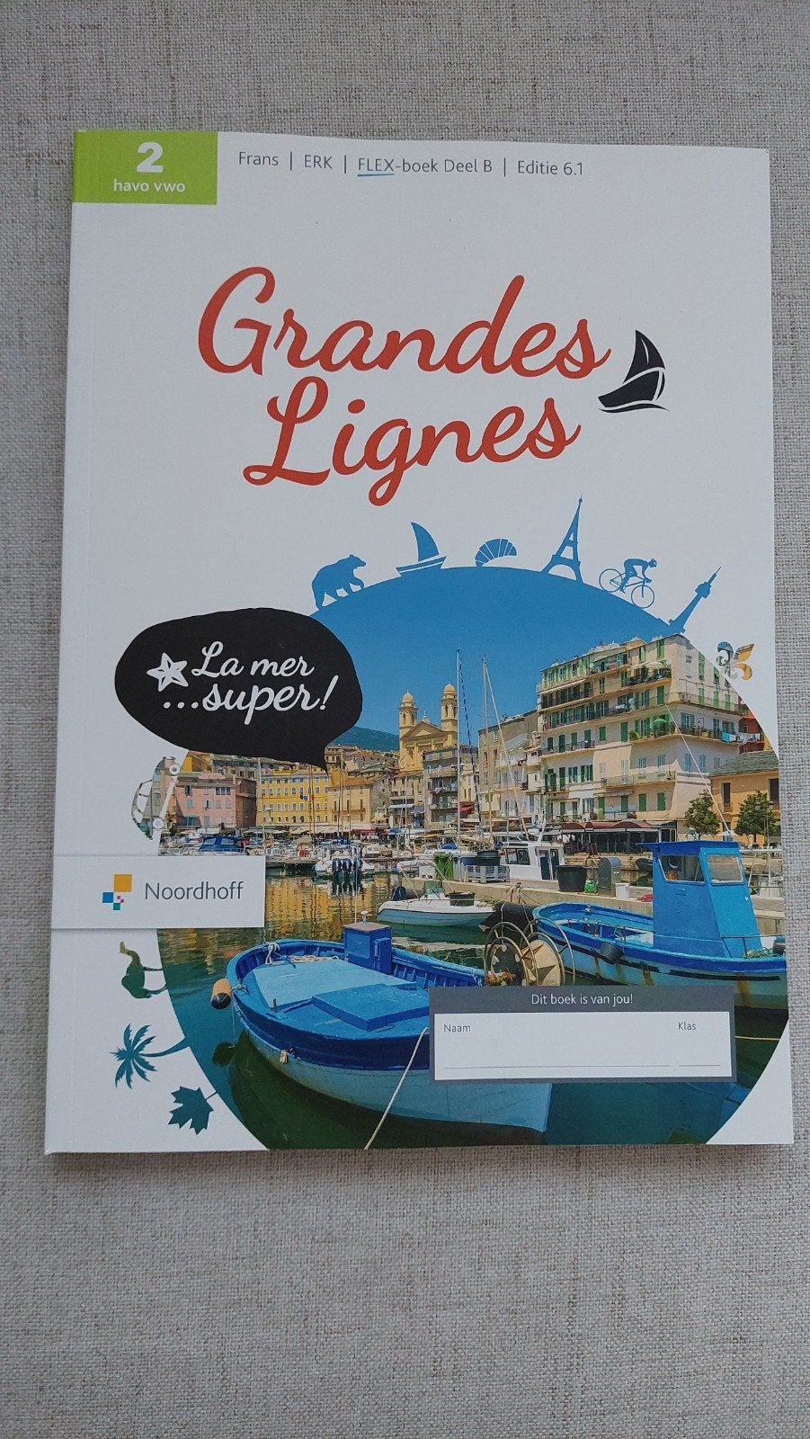 Grandes Lignes 2 havo vwo Frans FLEX-boek Deel B Nieuw, Boeken, Ophalen of Verzenden, Nieuw, HAVO, Frans