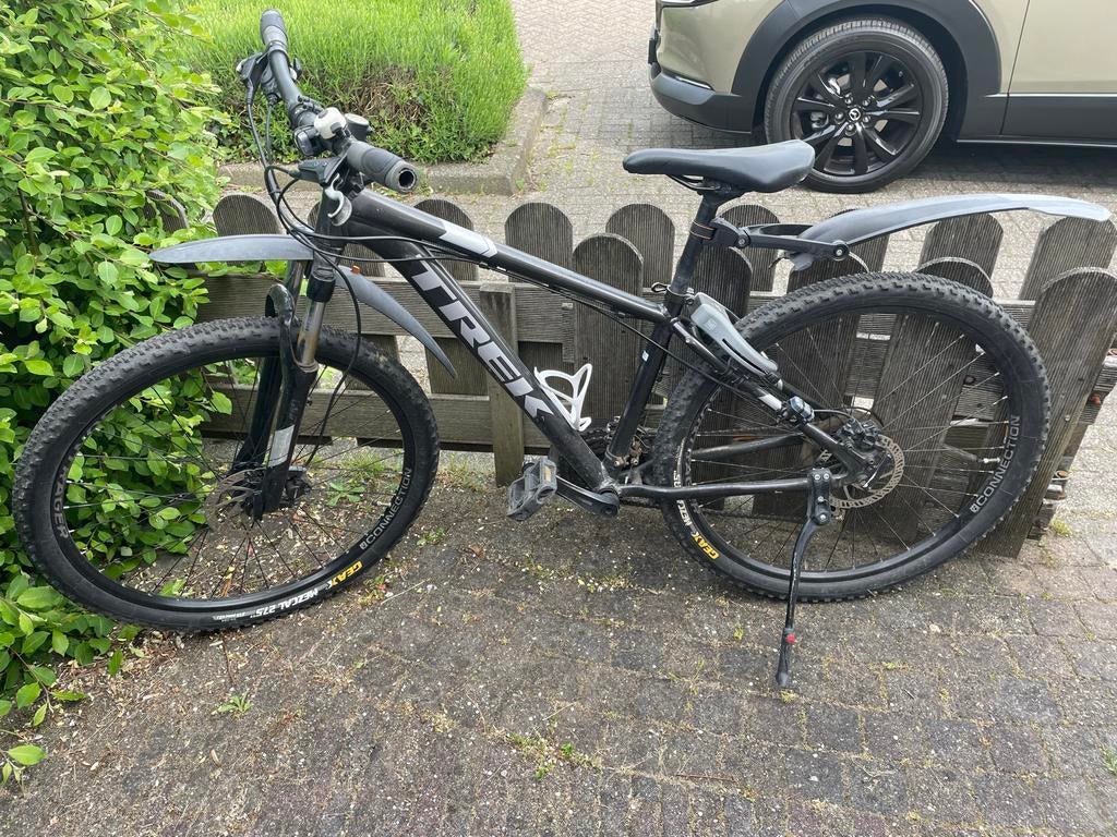 Trek Mountainbike met schijfremmen en verende voorvork, Gebruikt, Minder dan 49 cm, Schijfrem, Ophalen