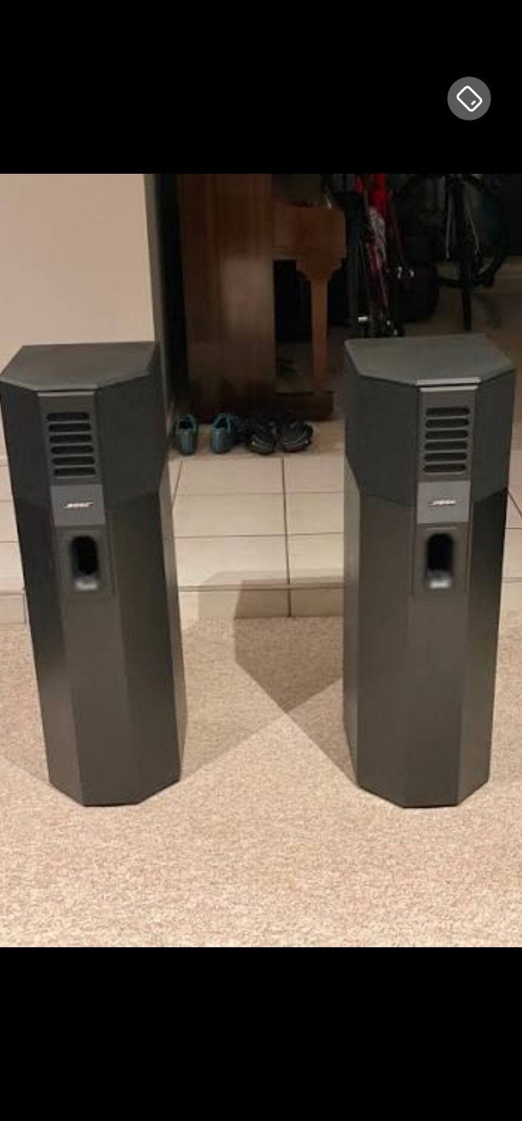 bose 701 speakers, Audio, Tv en Foto, Home Cinema-sets, Ophalen, 70 watt of meer, Overige merken, Overige spelers